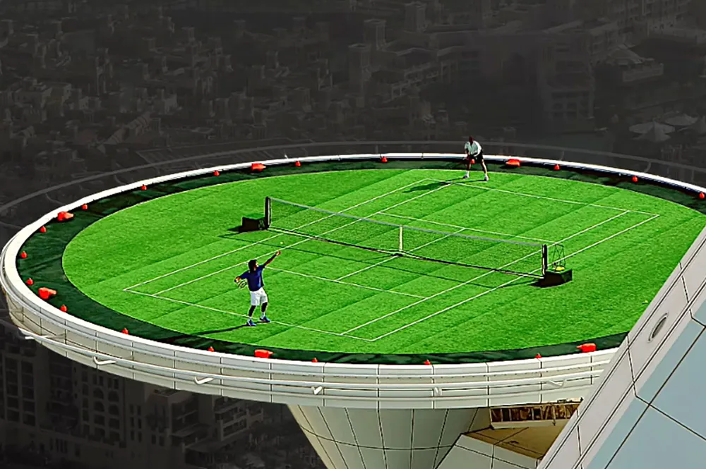 The 10 most beautiful tennis courts in the world